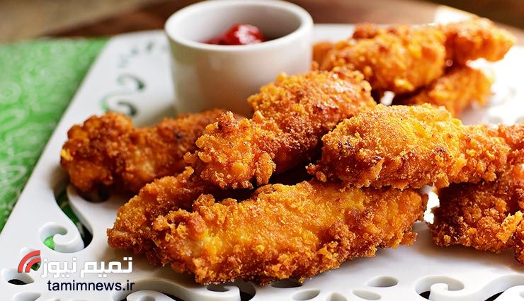 طرز تهیه مرغ سوخاری