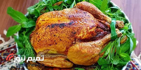 طرز تهیه مرغ بریان