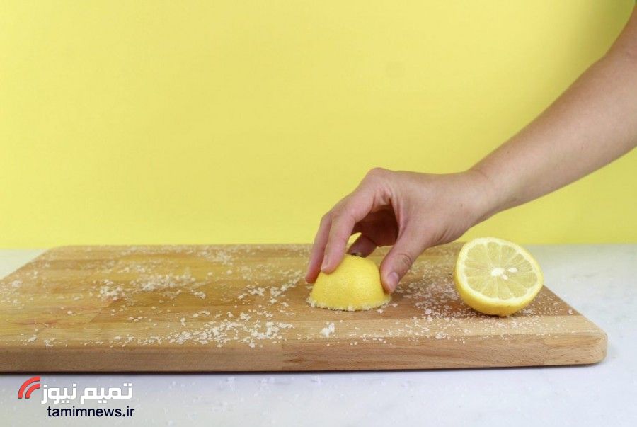 تمیز کردن تخته گوشت