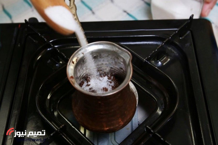 تهیه قهوه ترک